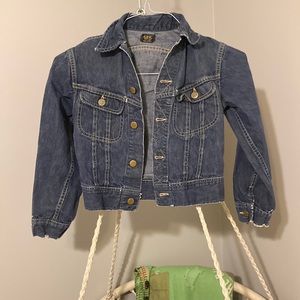 Jean long sleeve jacket